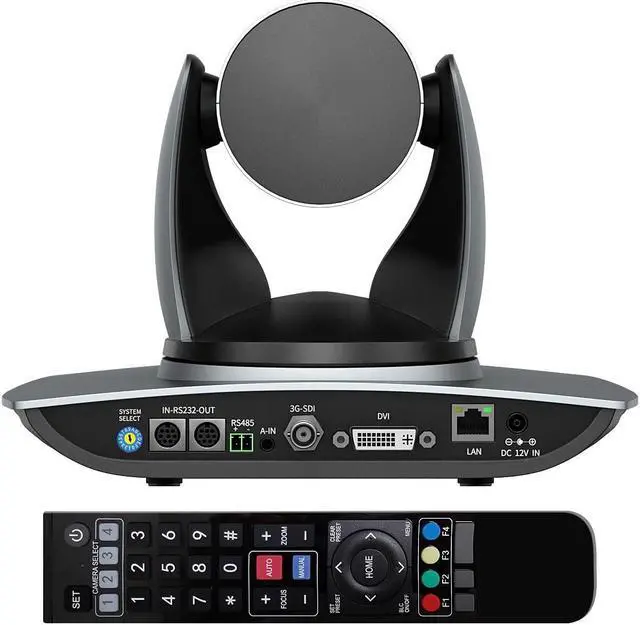 Alt view image 3 of 5 - PWAY Conference Camera 20X Zoom Full HD 1080P PTZ Video Conference Room Camera for Business Meeting, Ultra HD Camera Support SDI, DVI, LAN, RS485, RS232