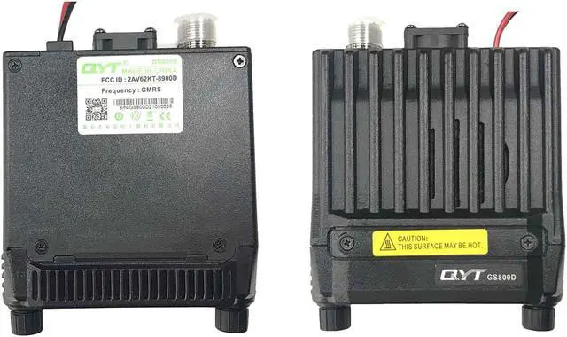 Alt view image 2 of 5 - GMRS Mobile Radio 20 Watt QYT GS800D GMRS Repeater Channels Two-Way Radio Dual Band Scanning Receiver VHF136-174 / UHF 400-470mhz, NOAA Weather Long Range Walkie Talkie