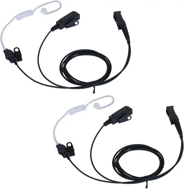 Main image of Seekingtec Earpiece Compatible with Motorola XPR 3500e XPR3500 XPR3000 XPR3300 Walkie Talkie,XPR 3300 3500 3300e 3500e Two Way Radio Headset with Acoustic Tube Mic PTT Microphone