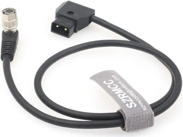 Alt view image 3 of 5 - SZRMCC SmallHD DP7 PRO AC7 OLED Monitor Right Angle Hirose 4 Pin Female to D-tap Power Cable