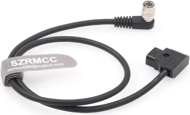 Alt view image 4 of 5 - SZRMCC SmallHD DP7 PRO AC7 OLED Monitor Right Angle Hirose 4 Pin Female to D-tap Power Cable