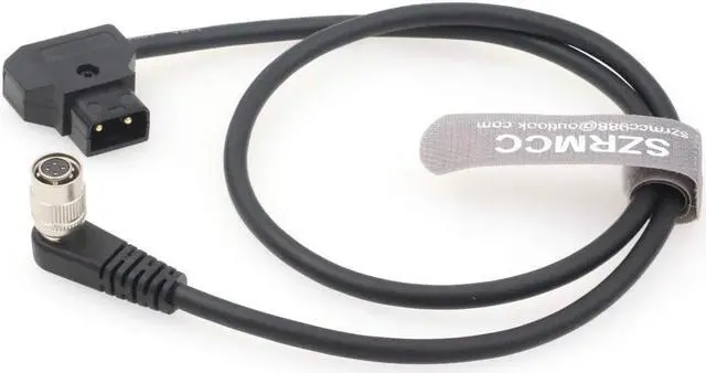 Alt view image 2 of 5 - SZRMCC SmallHD DP7 PRO AC7 OLED Monitor Right Angle Hirose 4 Pin Female to D-tap Power Cable