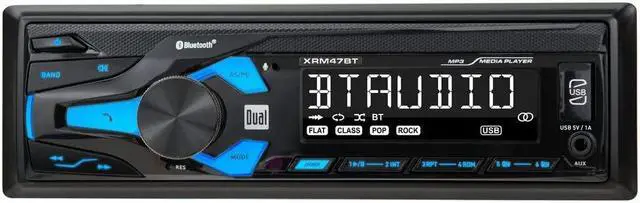 Main image of Compatible Kubota Tractor Direct Connect Stereo Radio MP3 AM FM USB Aux Bluetooth LX2610 LX RTV-1100 RTX-1100C Harness Plug B2650 RTV RTX