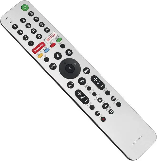 Alt view image 3 of 4 - RMF-TX611E Remote Replacement for Sony TV RMF-TX600U KD-65A87 KD-65A9G KD-55A8H KD-75X8000H KD-43XH8077 KD-49XH8505 KD-55XH9296 KD-75X9500G KD-55XG8505 KD-75XG8796 KD-75XH9096 XBR-75X800H XBR-65X857G