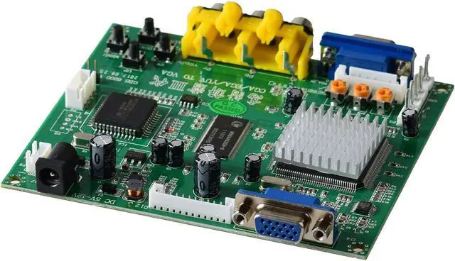 Alt view image 4 of 4 - Wigearss Arcade Game RGB/CGA/EGA to VGA HD Game Video Output Converter Board for Arcade Monitor to CRT LCD PDP Projector
