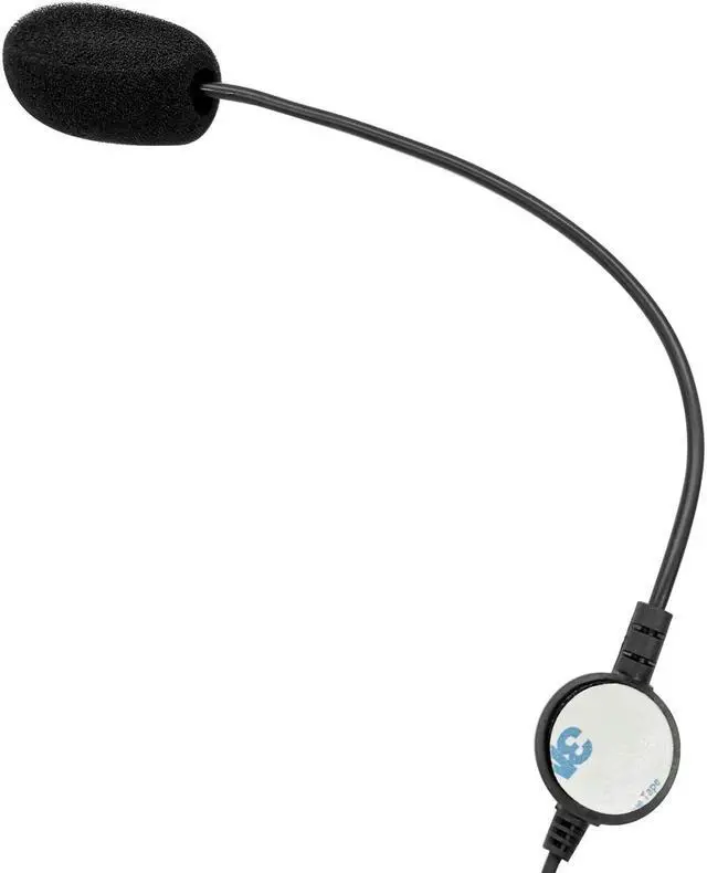 Alt view image 3 of 5 - WODASEN Motorcycle Helmet Headset Helmet Earpiece Mic 2 Pin Compatible with Kenwood Compatible with Bao Feng Two-Way Radios