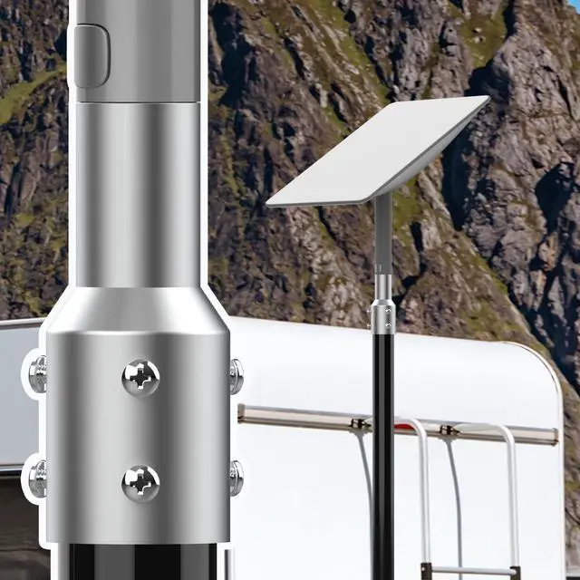 Alt view image 4 of 5 - Starlink Pipe Adapter, Starlink Pole Mount, Available for Starlink V2 Pipe Adapter, TV Masts and Satellite Masts are Installed, Suitable for Pipe Diameters Within 2 Inches and Starlink Connections
