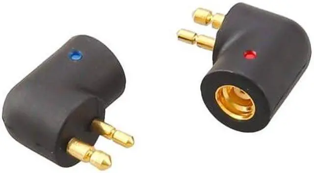 Main image of Tirstrup MMCX Cable Connected to ER4P ER4B ER4S ER4PT ER6I Earphone for Etymotic Series Earphone Audio Jack Adapte Curved Shape (Black)