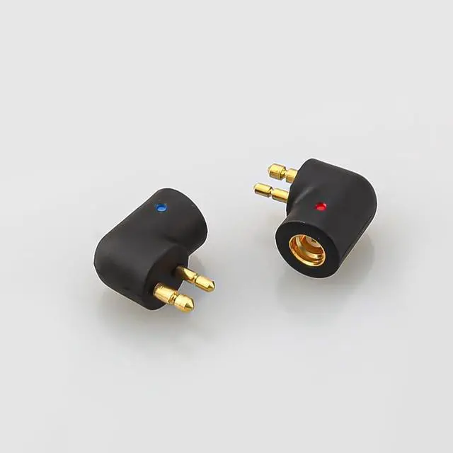 Alt view image 2 of 3 - Tirstrup MMCX Cable Connected to ER4P ER4B ER4S ER4PT ER6I Earphone for Etymotic Series Earphone Audio Jack Adapte Curved Shape (Black)