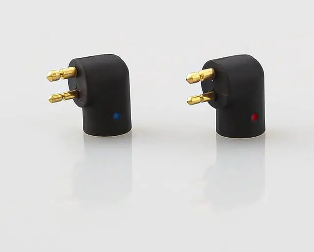 Alt view image 3 of 3 - Tirstrup MMCX Cable Connected to ER4P ER4B ER4S ER4PT ER6I Earphone for Etymotic Series Earphone Audio Jack Adapte Curved Shape (Black)