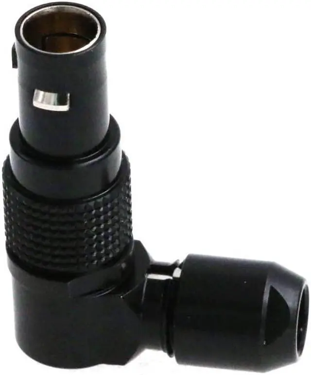 Alt view image 2 of 5 - ZBLZGP 0B 3 Pin FSG Auto Locking Connector Rotatable Angle Male for ARRI RED Sony Canon Camera Power Extension kit