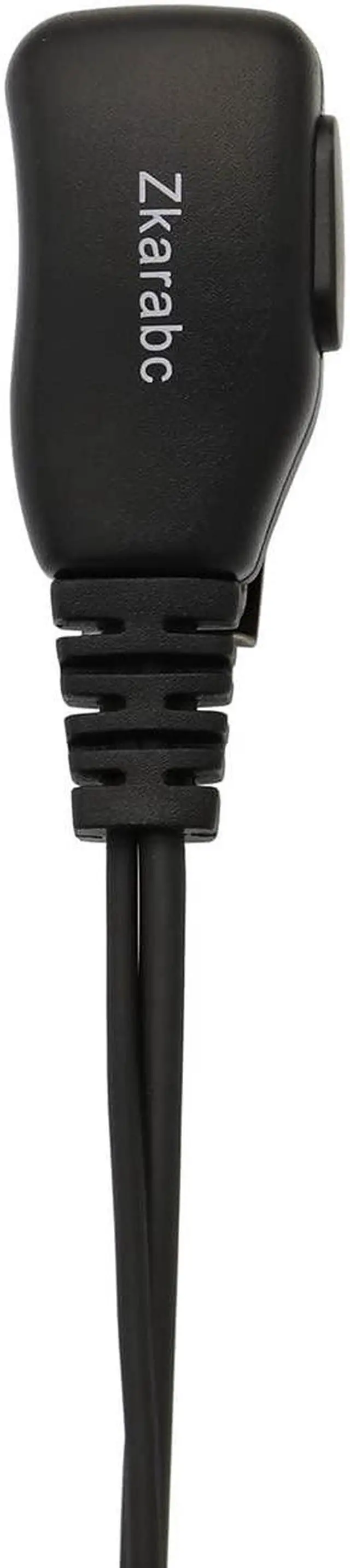 Alt view image 3 of 5 - Walkie Talkies Earpiece with Mic 2 Pin Acoustic Tube Headset Compatible with UV-5R BF-888S Kenwood Retevis H-777 RT22 Puxing Wouxun (20 Pack)
