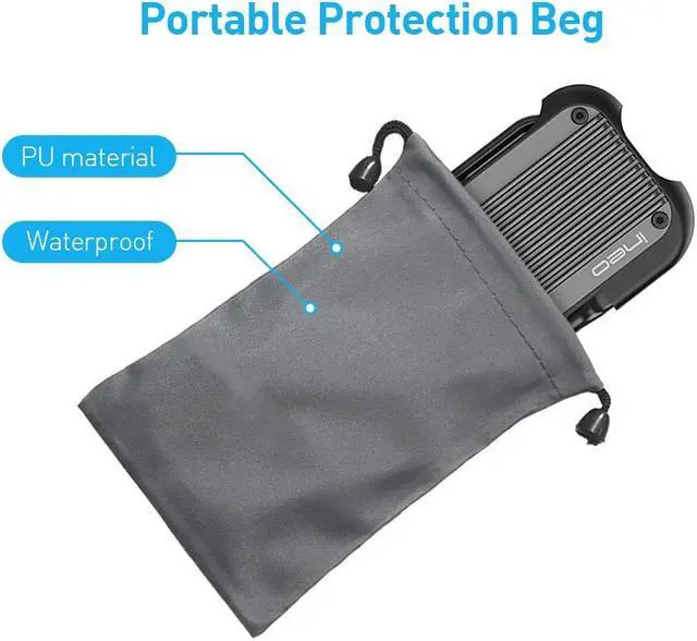 Alt view image 3 of 5 - ineo M.2 NVMe (PCIe) USB 3.2 Gen 2 Type-C Rugged Waterproof Shockproof Aluminum Cover SSD Enclosure [C2594-NVMe]