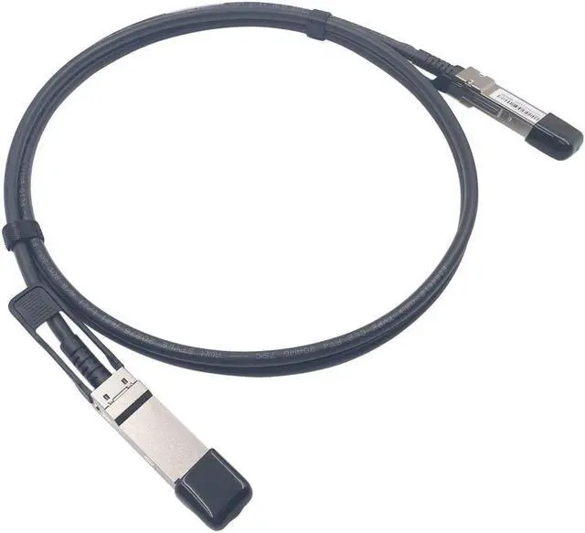 Alt view image 5 of 5 - Wiitek 2M QSFP+ DAC Twinax Cable, 40GbE QSFP+ Direct Attach Copper Cable,30AWG Black, for Cisco QSFP-H40G-CU2M, Dell, Ubiquiti, D-Link, Juniper, Huawei, Mellanox, Mikrotik, SuperMicro