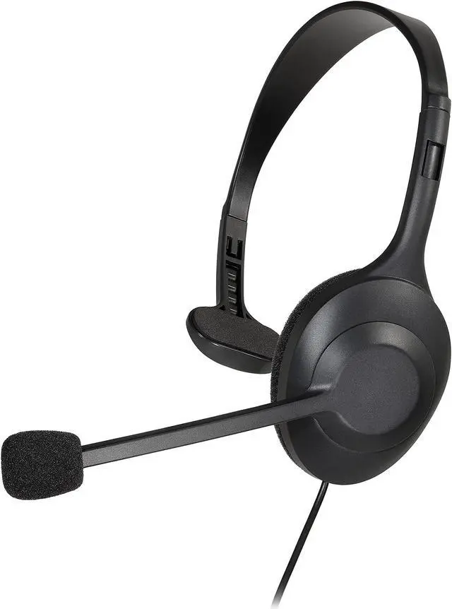 Main image of Audio-Technica ATH-101USB Single-Ear USB Headset,Black