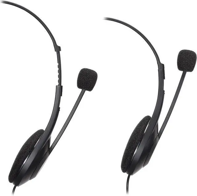Alt view image 5 of 5 - Audio-Technica ATH-101USB Single-Ear USB Headset,Black