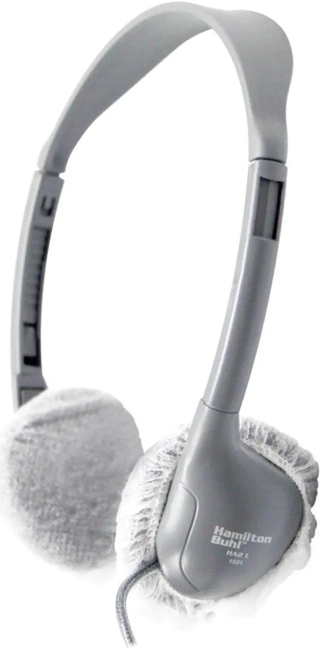 Alt view image 2 of 3 - HamiltonBuhl HECHYGENX25 HygenX Disposable Headphone Covers, On-Ear (Pack of 50)