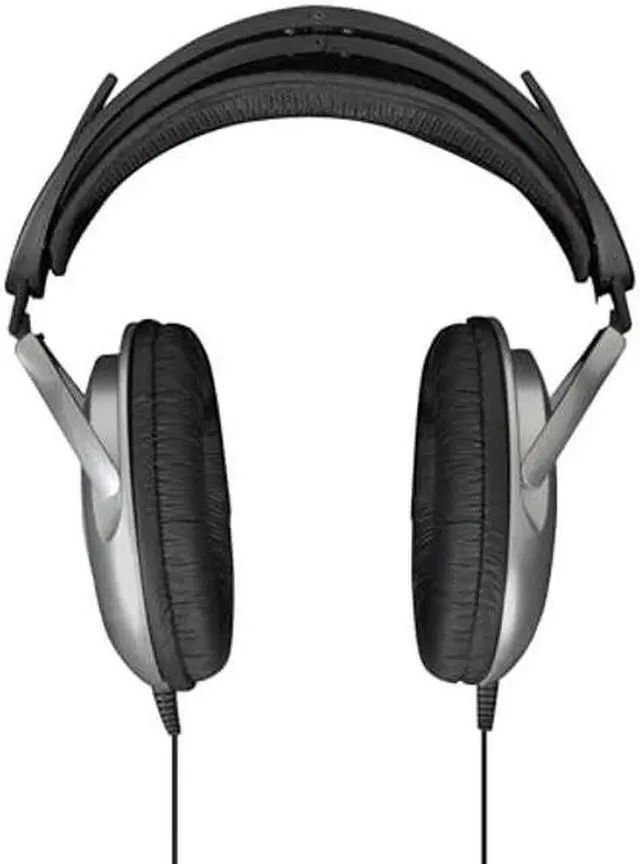 Alt view image 2 of 5 - Koss UR40 Collapsible Over-Ear Headphones, Lightweight, Retro Style, Silver and Black