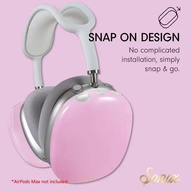 Alt view image 4 of 5 - Sonix Protective Case Cover for AirPods Max Headphones | Jelly Series | Jelly Pink