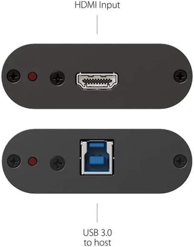 Alt view image 4 of 5 - 1080p 60fps HDMI to USB 3.0 (4K Upgradable) Professional Video and Audio Converter, Capture Card, HD2USB3 by INOGENI, PRO AV Plug'n Go, Compatible with All Systems and Apps (No Driver Required)