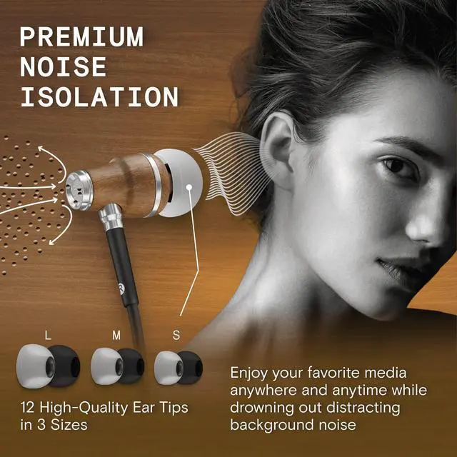 Alt view image 4 of 5 - Symphonized Save Up to 21% on MFI Earbuds for iPhone + PWR Wireless Neckband Bluetooth Headphones Set