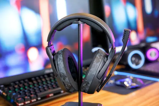 Alt view image 3 of 5 - WC Freeze PC38X - Cooling Gel Earpads for Sennheiser PC38X / PC37X / HD599 / HD598/ HD560S / Game ONE & More, Made by Wicked Cushions - Elevate Comfort, Durability, & Sound | Black Camo