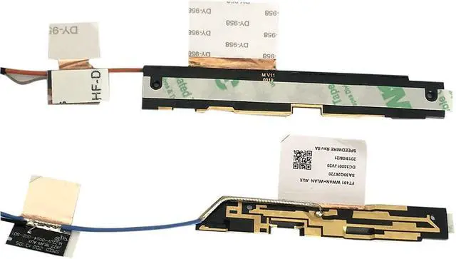 Alt view image 4 of 5 - GinTai WLAN WWAN Antenna Kit Replacement for Lenovo ThinkPad T490S 20NX 20NY T14s 20T0 20T1 02HM508 02HM509 DC33001JV20 DC33001JV30