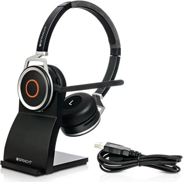 Main image of Spracht ZUMBTP-400 Zum BT Prestige Wireless Bluetooth Headset with Base