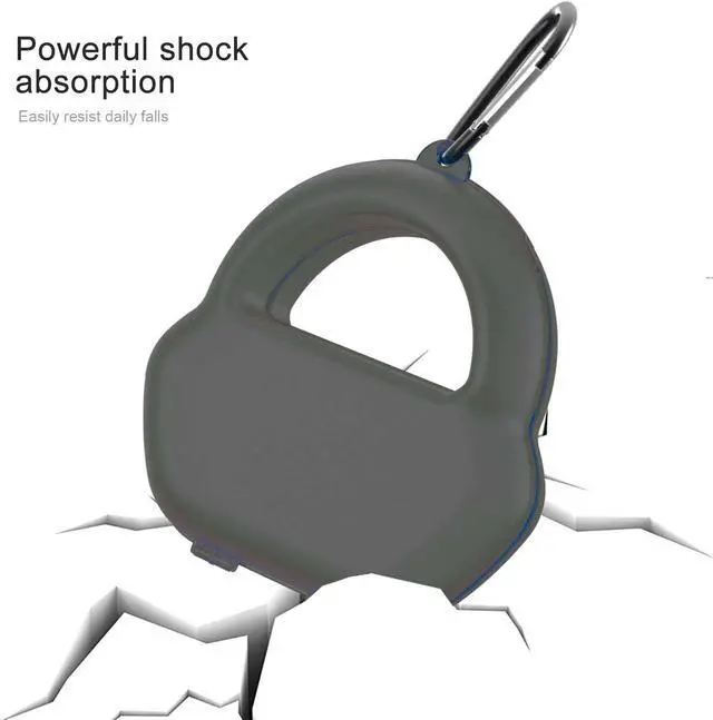 Alt view image 3 of 5 - SUOFEIK Hard Case for AirPods Max - Hard Travel Case with Full Protection for Apple Pro Max Headphones (Black)