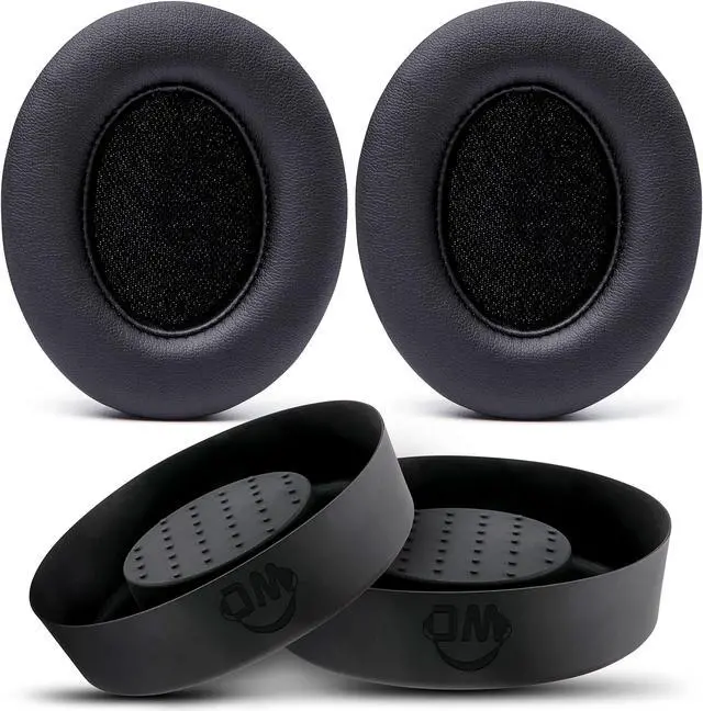 Main image of WC Earpads and SweatZ Protective Ear Covers Compatible with Beats Studio 2 & 3, Wired and Wireless | Not for Beats Solo | Black & Black