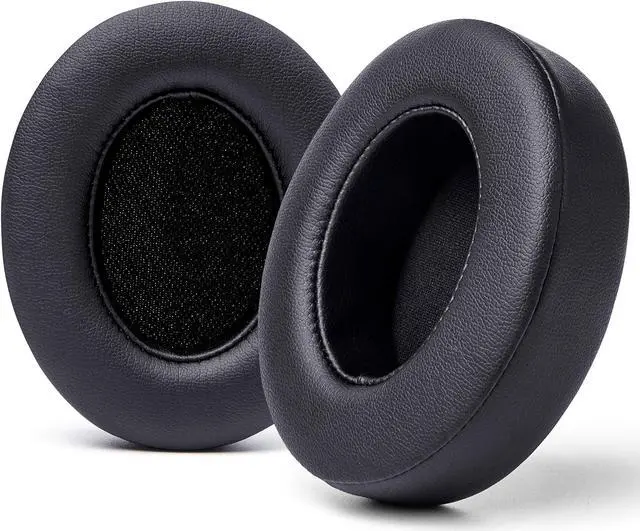 Alt view image 2 of 5 - WC Earpads and SweatZ Protective Ear Covers Compatible with Beats Studio 2 & 3, Wired and Wireless | Not for Beats Solo | Black & Black