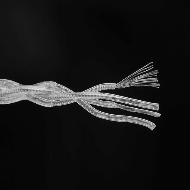 Alt view image 5 of 5 - Geekria Apollo Silver-Plated Audio Cable Compatible with Sennheiser HD25, HD25-C, HD 25 Headphones, 3.5mm Replacement Cord, Hi-Res, HiFi Headphone Upgrade Cable (5ft/1.5m)