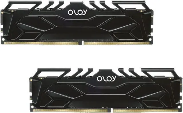 Alt view image 2 of 5 - OLOy DDR4 RAM 32GB (2x16GB) 2666 MHz CL19 1.2V 288-Pin Desktop Gaming UDIMM (MD4U162619DJDA)