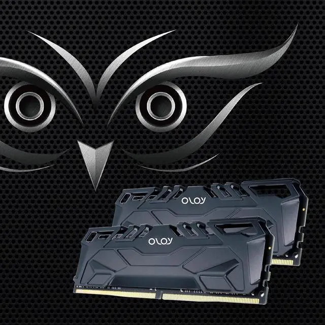Alt view image 3 of 5 - OLOy DDR4 RAM 32GB (2x16GB) 2666 MHz CL19 1.2V 288-Pin Desktop Gaming UDIMM (MD4U162619DJDA)