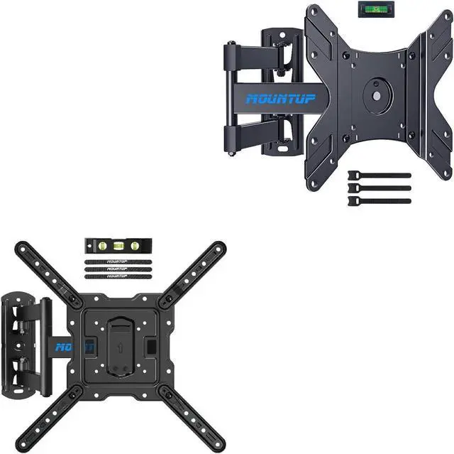 Main image of MOUNTUP MU0009 Full Motion TV Wall Mount for 26-55 Inches TVs & MU0029 Full Motion TV Mount for 14-42 Inches TVs Bundle