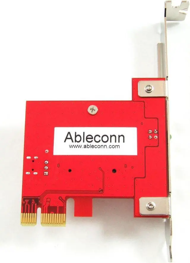Alt view image 3 of 5 - Ableconn PEXM2150E PCI Express x1 Adapter Card with M.2 Key E Socket - Support M2 E Key or A-E Key WiFi or Bluetooth Module
