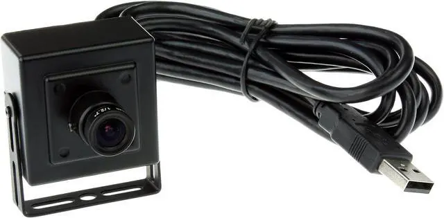 Alt view image 2 of 4 - ELP 2.1mm Wide Angle Low Light USB Camera for Computer Home Industrial Video System 1.3megapixel 960P 0.01lux Mini PC Camera with Metal Case UVC USB2.0 Camera USB,with 3m/9.9ft Cable for Laptop