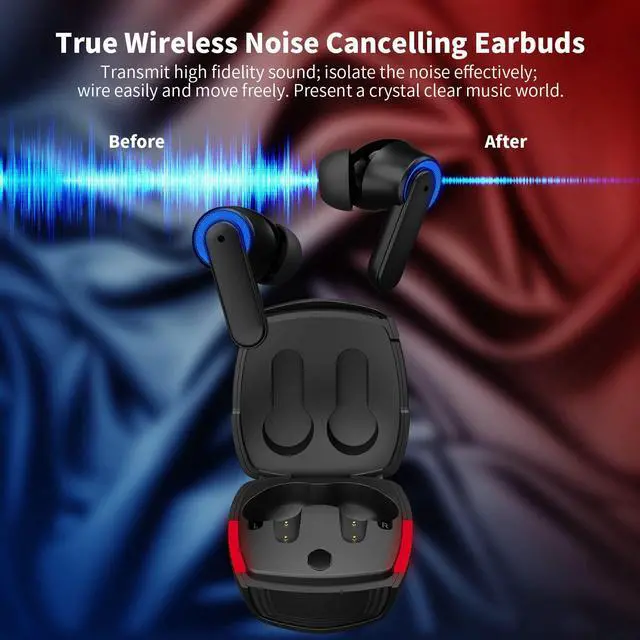 Alt view image 2 of 5 - Headphones with Microphone Volume Control for Samsung Pixel iPad Pro Air Mini Oneplus