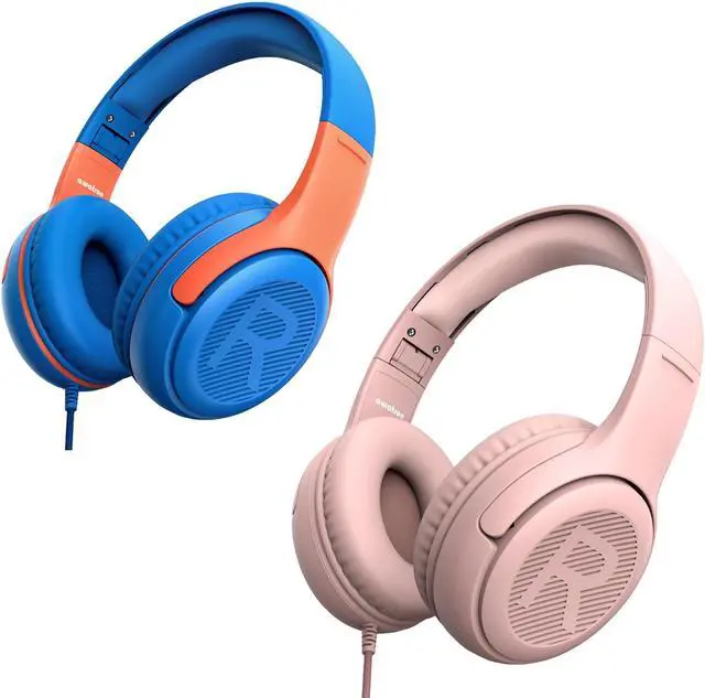 Main image of awatrue Kids Headphones with Cord - Comfortable and Durable Toddler Headphones for School and Work, Ideal Gift for Kids, Sons, Daughters Sound and Safe Listening Experience