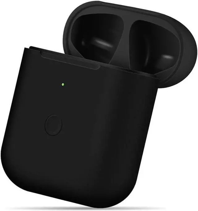 Main image of CIVPOWER Wireless Charging Case Compatible with AirPods 1 2Air pods Charger Case Replacement with Bluetooth Pairing Sync Buttonno Aipods (Black)