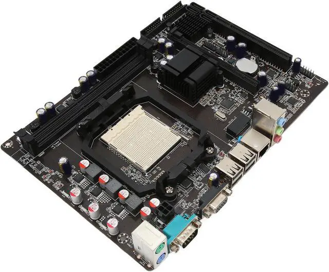 Alt view image 4 of 5 - A780+ Desktop Motherboard for AMD Processors,Dual Channel DDR3 Memory Support LGA940 938 Pin Computer Motherboard for AMD AM2 AM2+ AM3