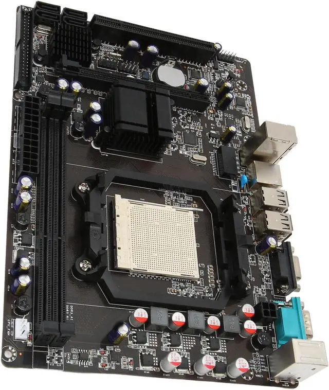 Alt view image 5 of 5 - A780+ Desktop Motherboard for AMD Processors,Dual Channel DDR3 Memory Support LGA940 938 Pin Computer Motherboard for AMD AM2 AM2+ AM3