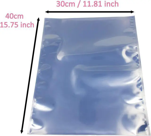 Alt view image 4 of 5 - CW-MART Open Top Antistatic Bag for ATX Motherboard Graphics Card GPU Electronics Anti Static Ziplock ESD Shielding Bags, 50 Pcs 12x16inch with Anti-Static Label