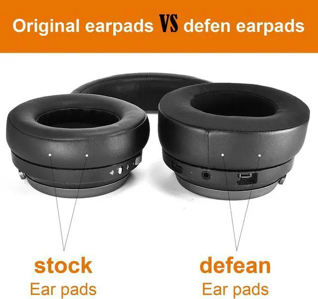 Alt view image 5 of 5 - Design Pack | Upgraded Replacement Earpads Thicker Cushion Compatible with Corsair Virtuoso RGB Wireless SE/XT Gaming Headset