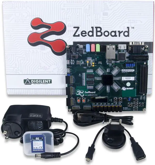 Main image of Digilent ZedBoard: Zynq-7000 ARM/FPGA SoC Development Board