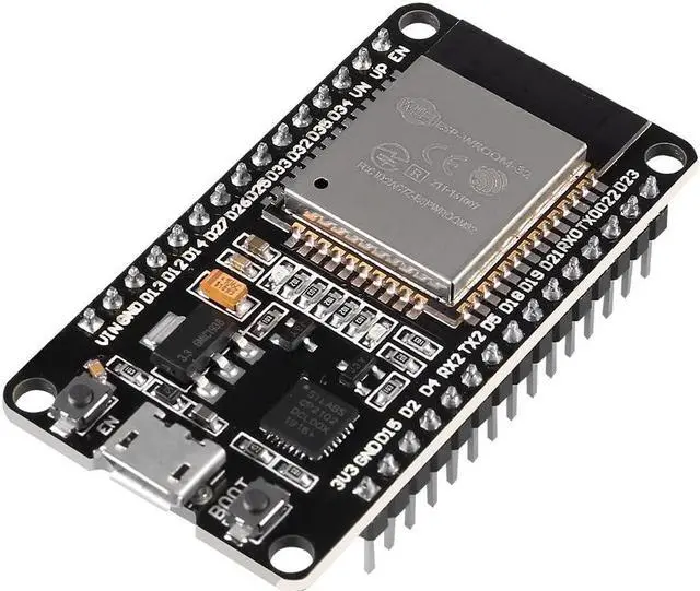 Alt view image 2 of 5 - DORHEA 6PCS ESP32 ESP-32S WiFi Development Board NodeMCU ESP-WROOM-32 Microcontroller 2.4GHz Dual-Core WiFi Bluetooth Processor Integrated Chip CP2102