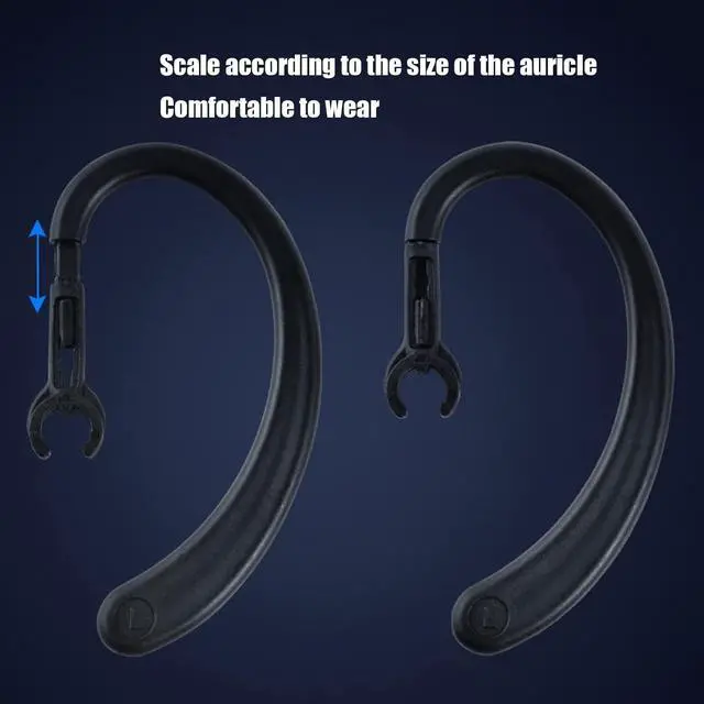 Alt view image 5 of 5 - Call Center Headset,Ear Hook Single Sided 3.5mm Headphone with Microphone Single Ear Telephone Headset for Laptop Mobile Phones