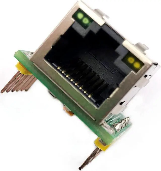 Alt view image 4 of 5 - FainWan 2PCS USR-ES1 W5500 Chip New SPI to LAN Ethernet Converter TCP/IP Module Compatible with Ar-duino