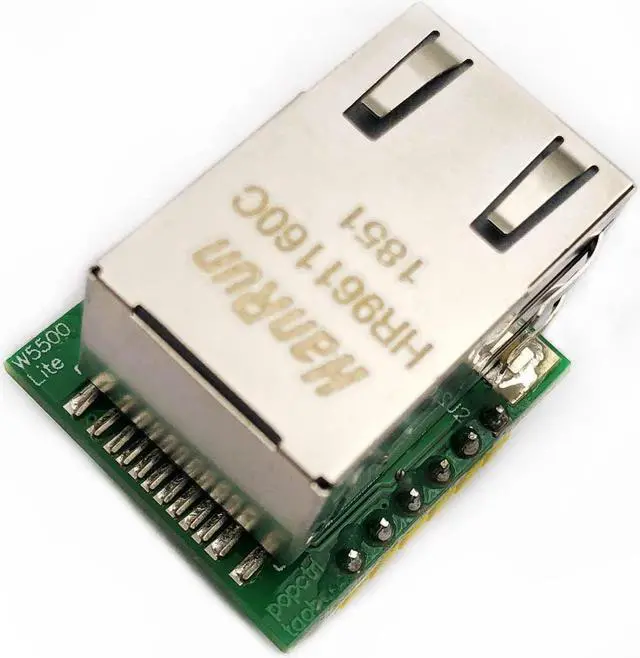 Alt view image 5 of 5 - FainWan 2PCS USR-ES1 W5500 Chip New SPI to LAN Ethernet Converter TCP/IP Module Compatible with Ar-duino