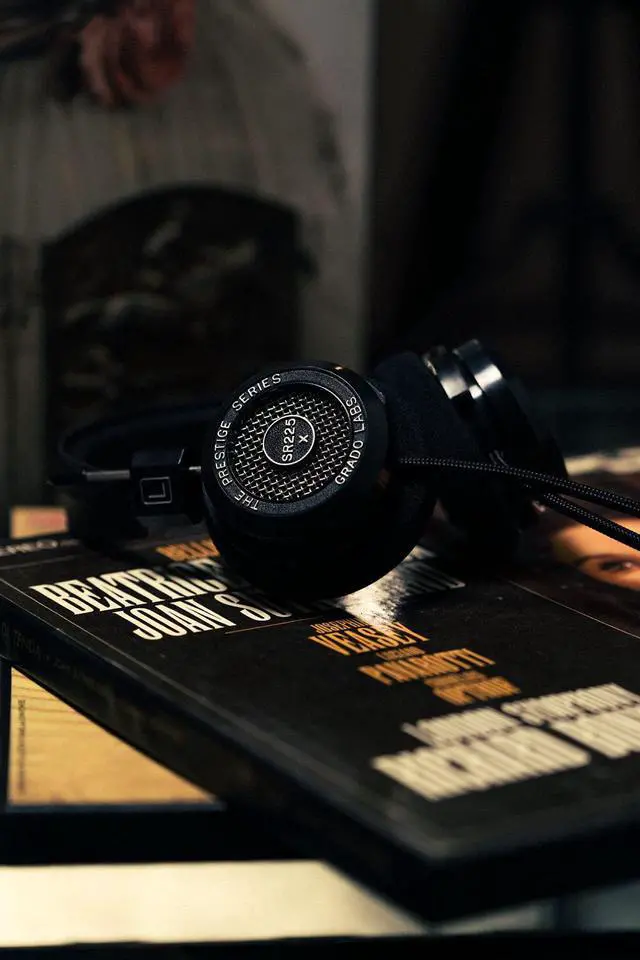 Alt view image 5 of 5 - GRADO SR225x Prestige Series Open-Back  Wired Over-Ear Audiophile Headphones with 44mm X Drivers  Hand-Assembled in Brooklyn  Dynamic Hi-Fi for Home Listening